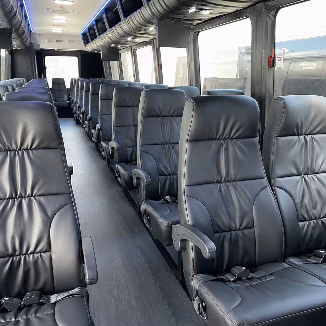 30 passenger minibus interior