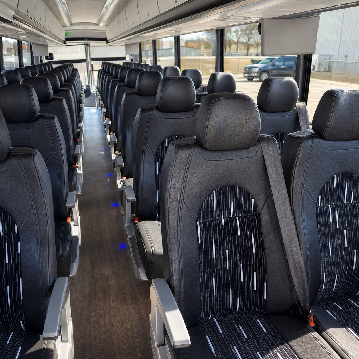 charter bus rentals in cranston for large concert groups