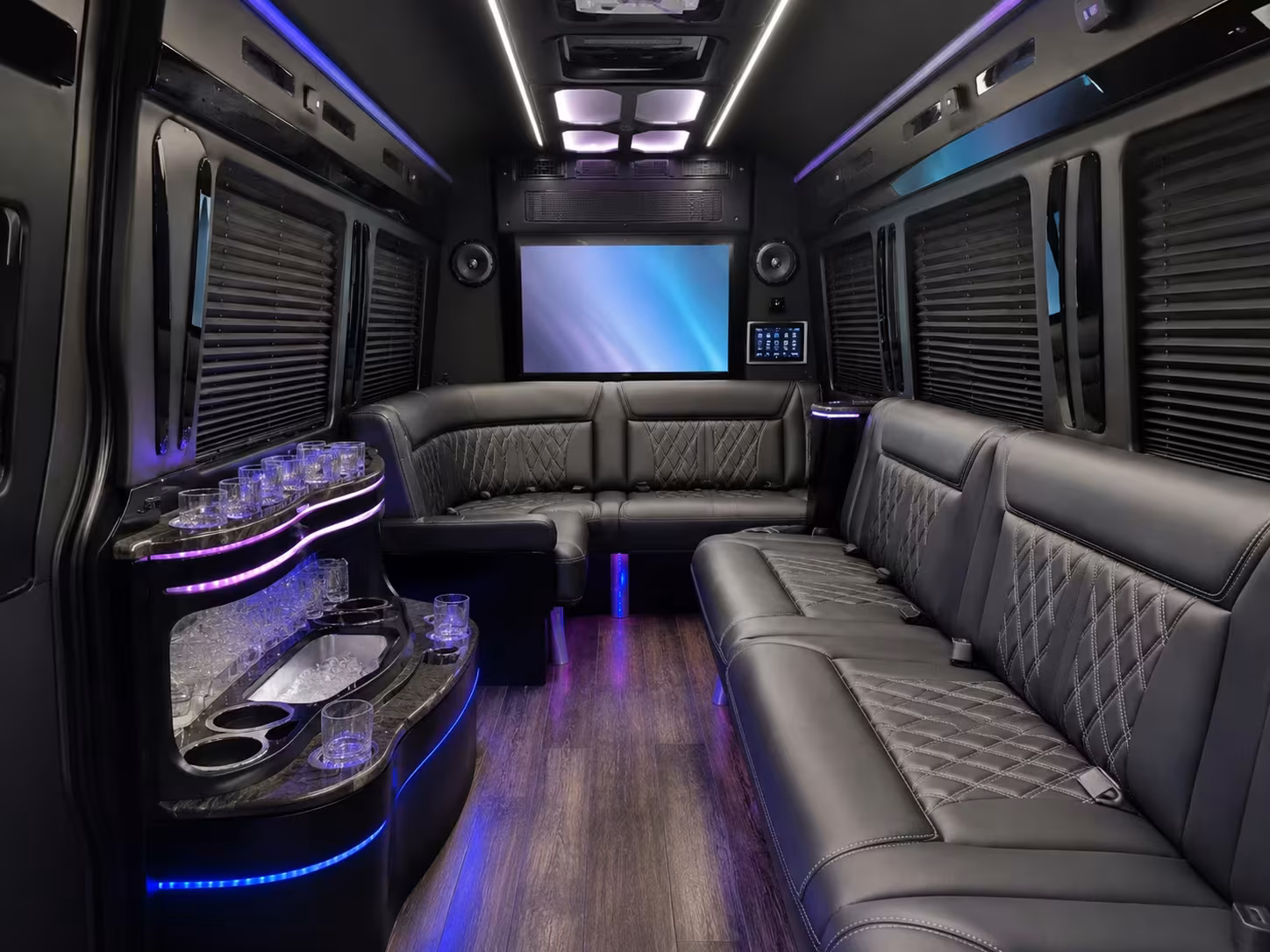 cranston sprinter van rental with driver