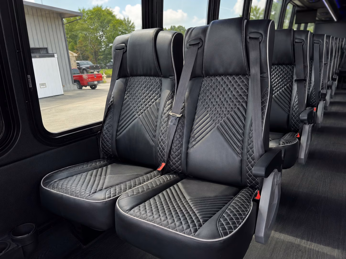 cranston wedding shuttle buses between hotels and venues