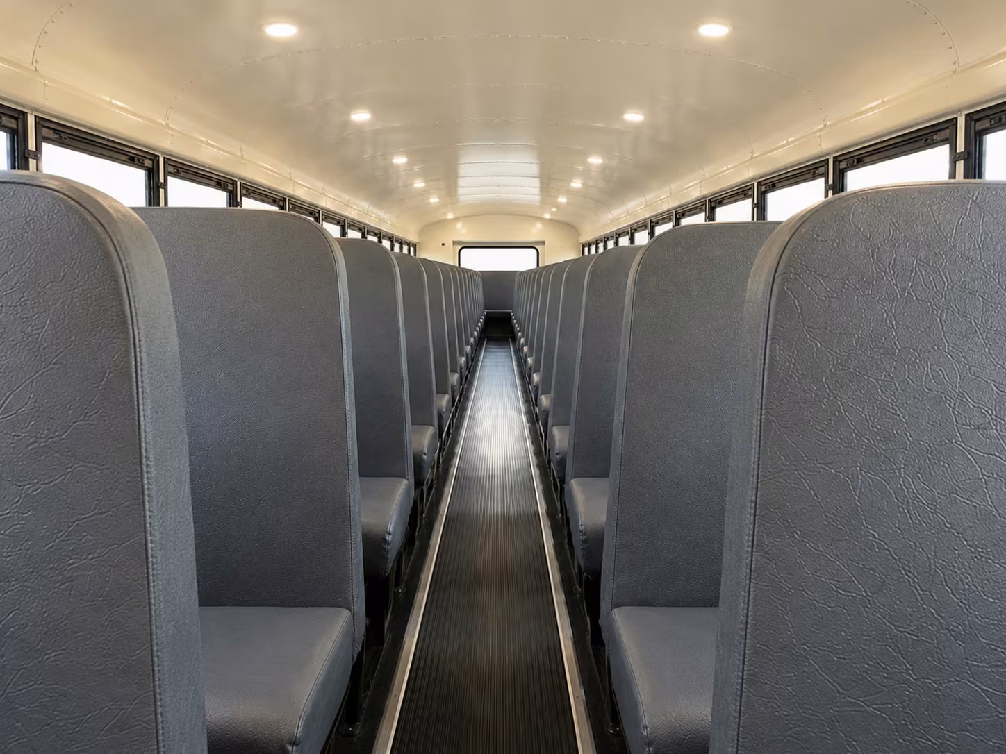 school bus interior
