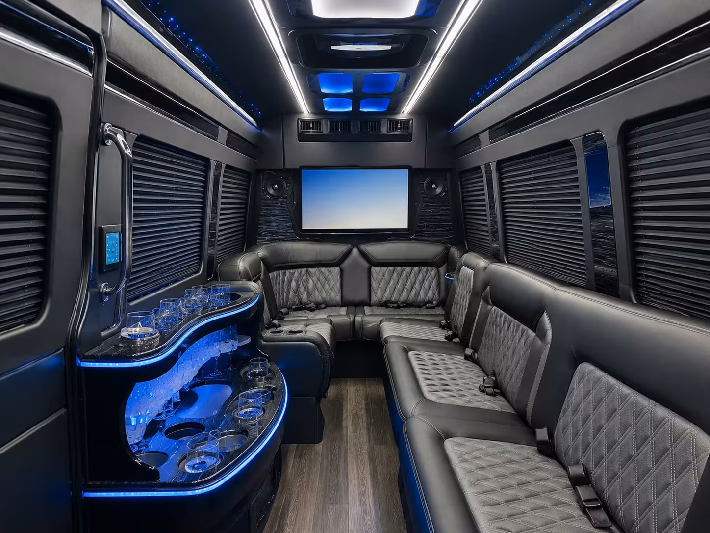 sprinter limousine inside
