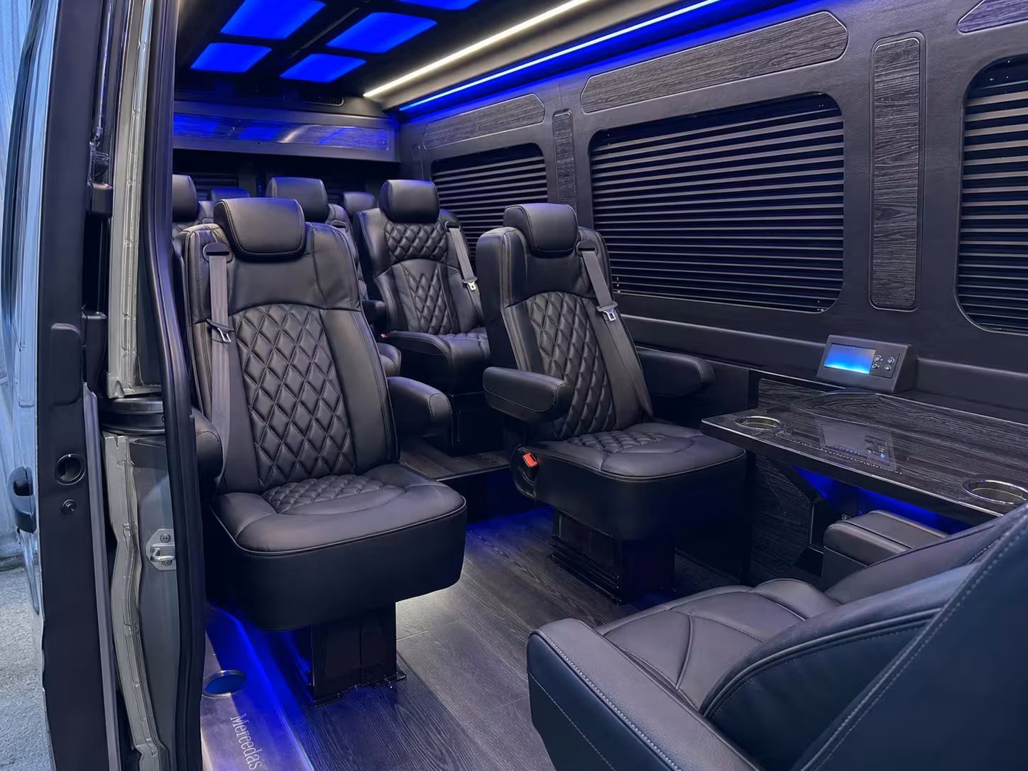 sprinter van transportation for groups and events across cranston