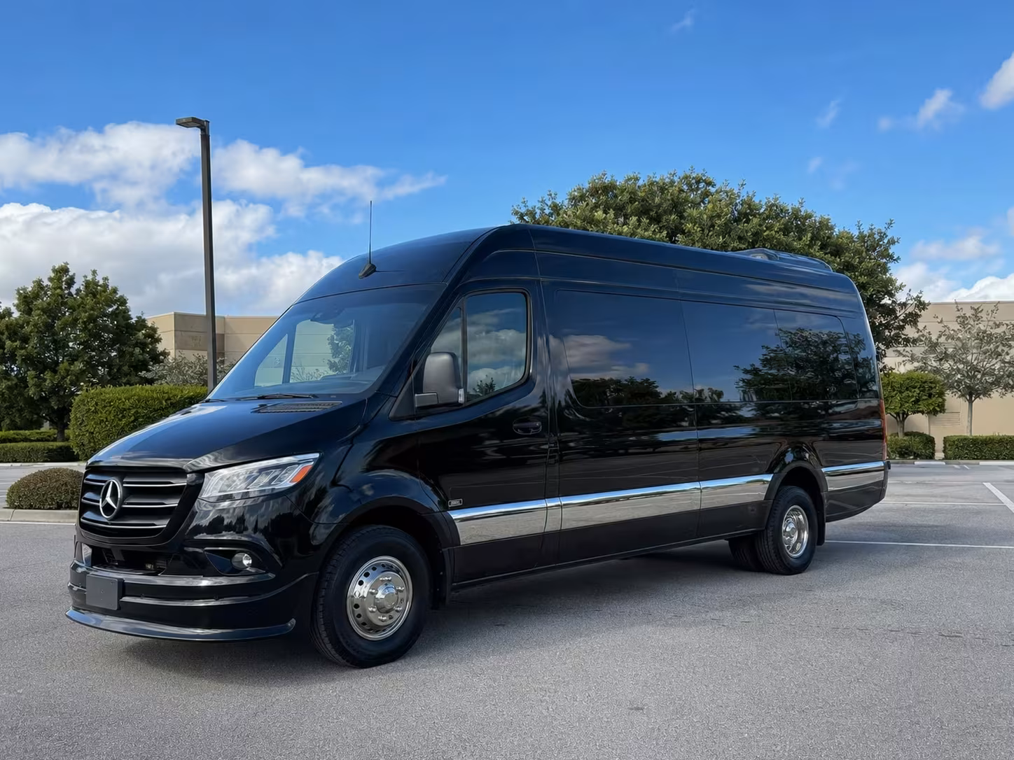 sprinter van with driver