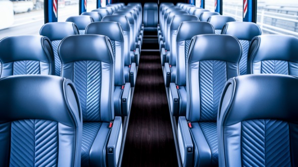 56 passenger charter bus interior cranston
