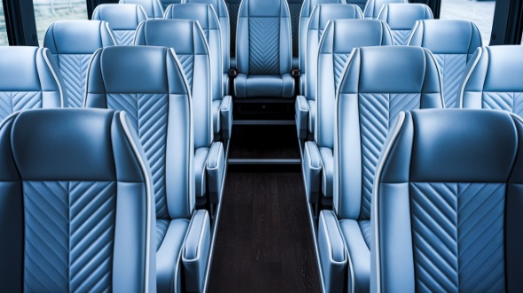 cranston 30 passenger minibus inside