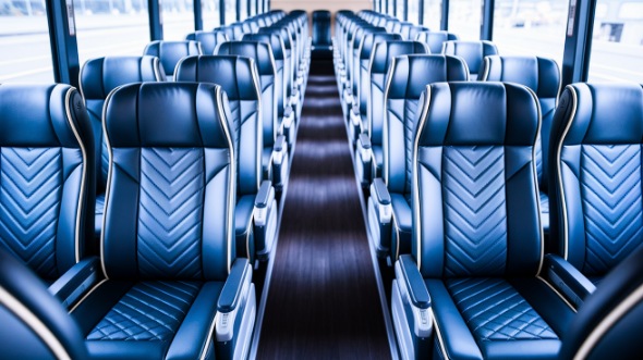 cranston 54 passenger charter bus rental