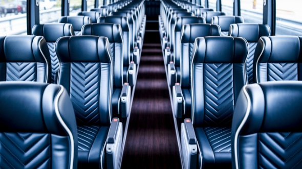 cranston 55 passenger charter bus rental