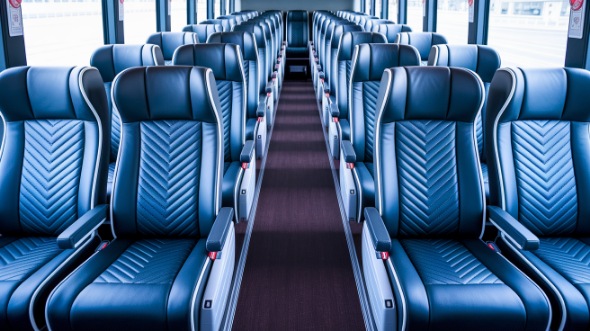 cranston 56 passenger charter bus rental