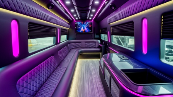 cranston party bus rental inside