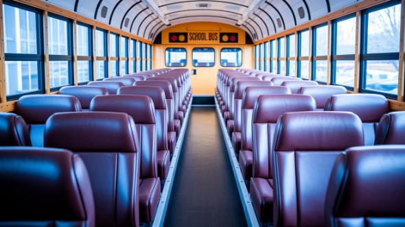 cranston school bus rental inside