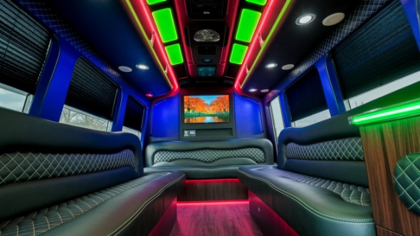 sprinter limo rental interior cranston