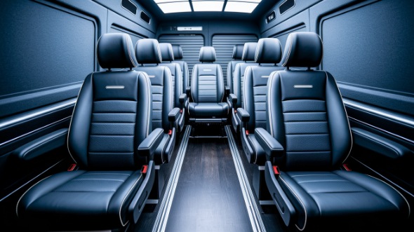 sprinter van with driver interior cranston